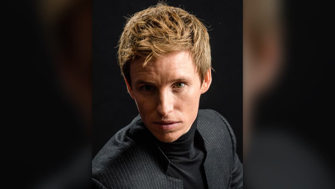 Portrait of British actor Eddie Redmayne at the Montclair Film Festival.