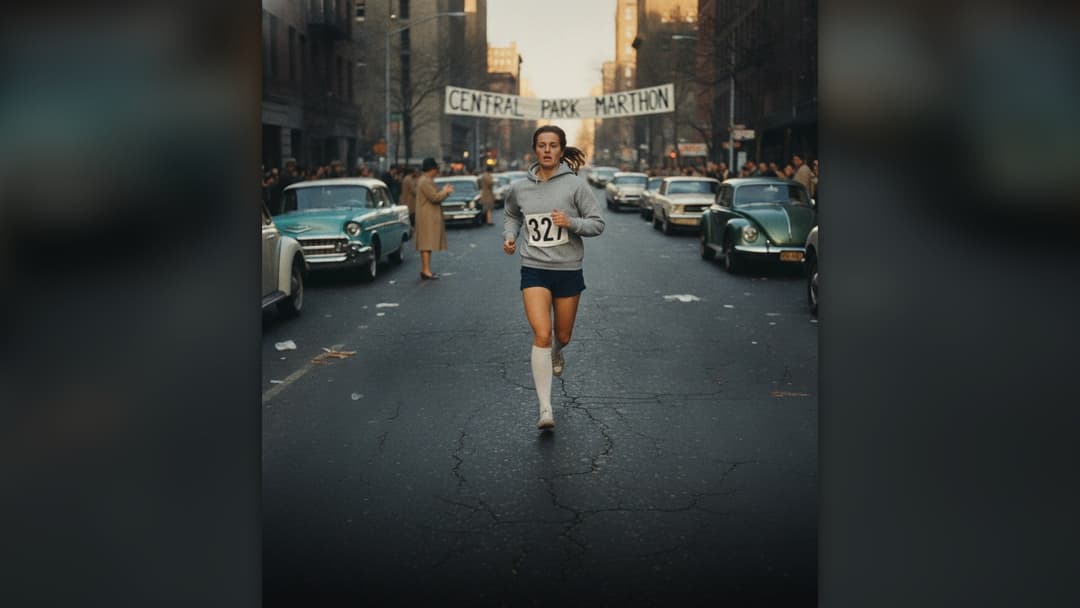 Historical reconstruction illustration for: 15. Running Marathons Damaged Female Organs
