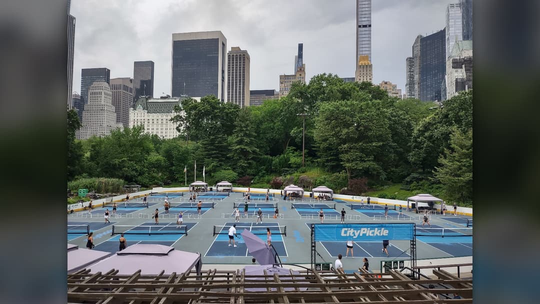 14 Courts Beneath The Midtown Skyline