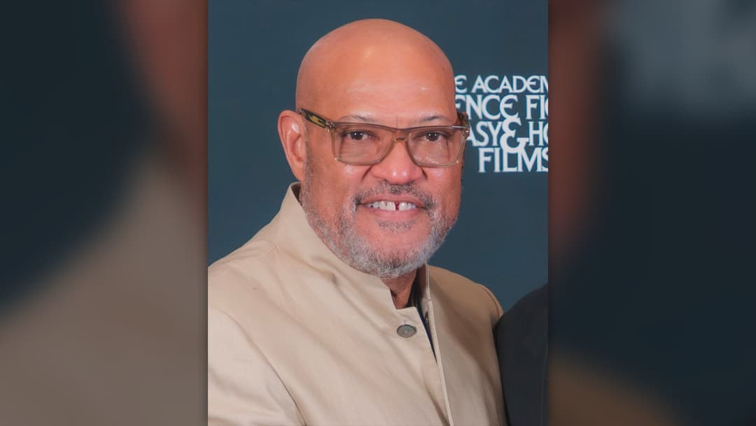 Actor Laurence Fishburne attending the 53rd Saturn Awards.