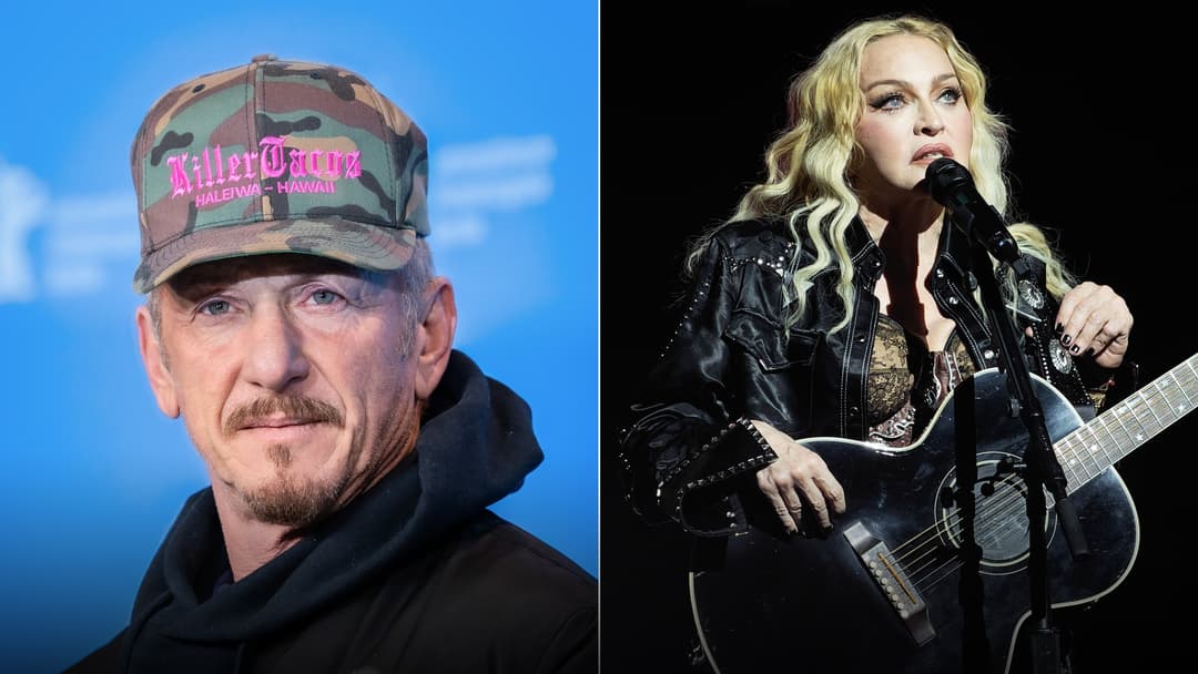 Sean Penn and Madonna