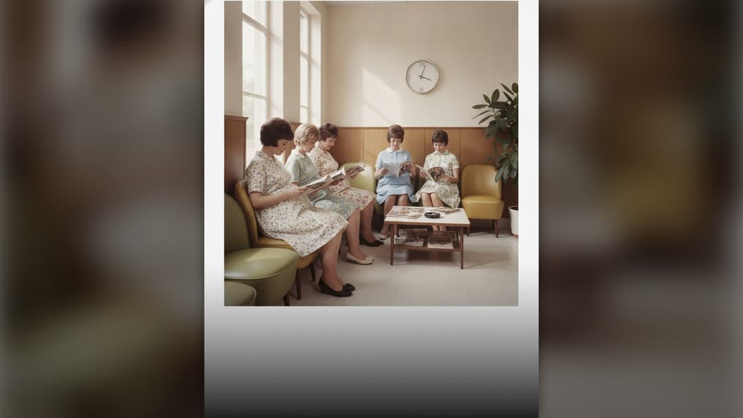 Historical reconstruction illustration for: 1. Smoking Kept Babies Small For Easier Birth
