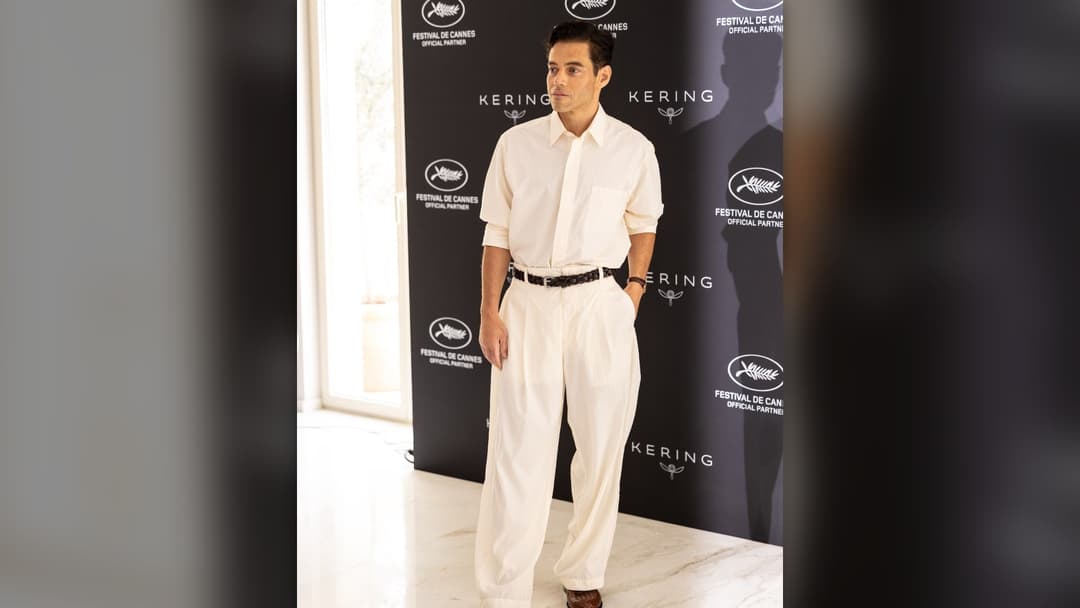 Actor Rami Malek attending the Cannes Film Festival.