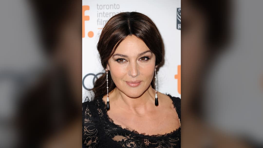 Italian actress Monica Bellucci portrait