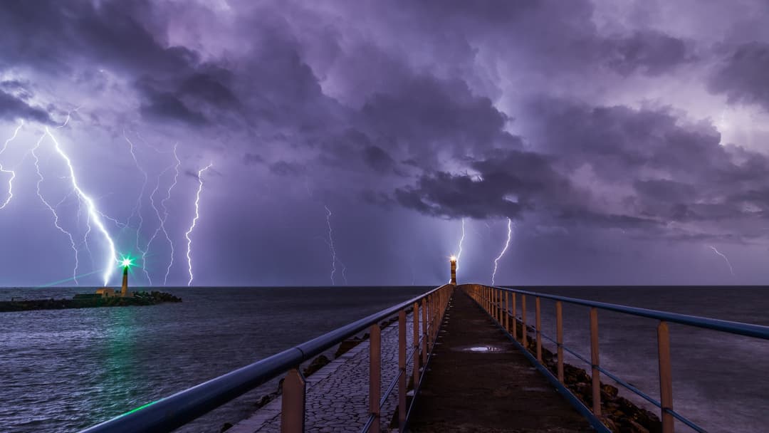 9. Hair Standing On End Signals Lightning Strike