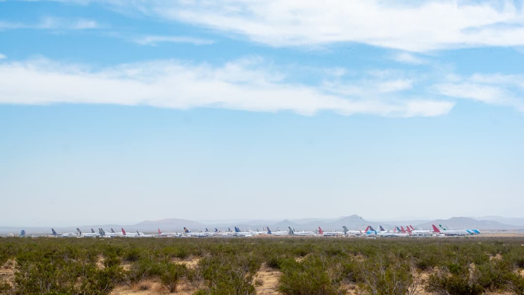 2. Mojave Air And Space Port, USA (1,000+ Aircraft)