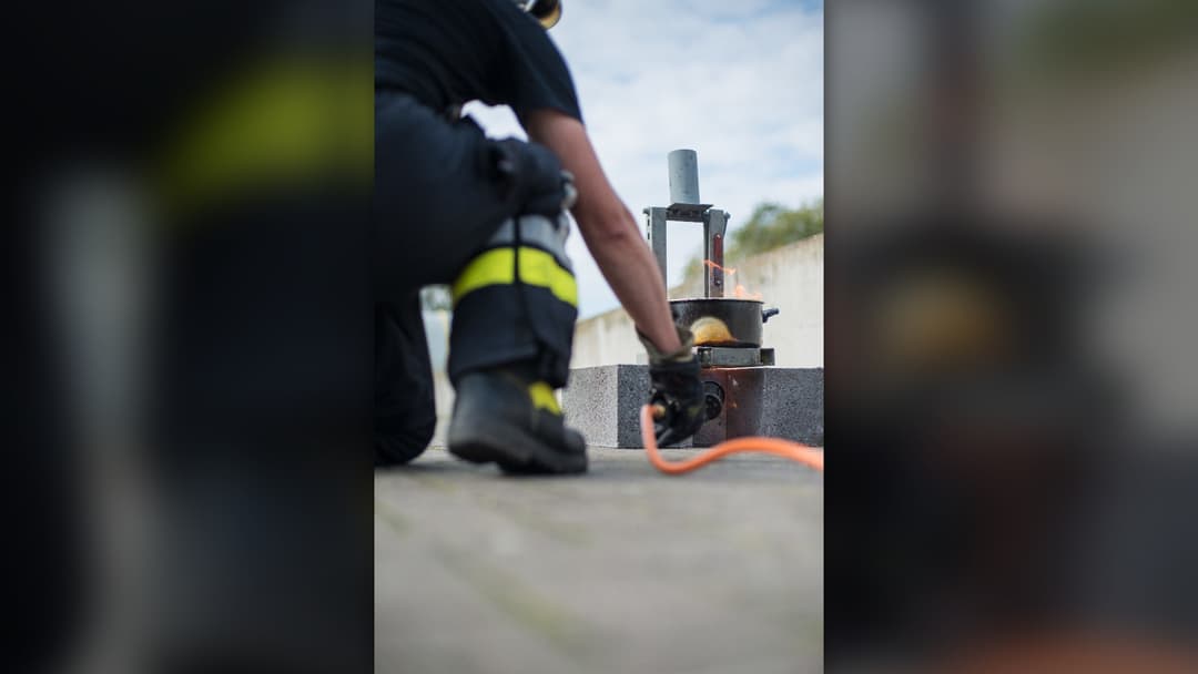 8. Never Throw Water On A Grease Fire