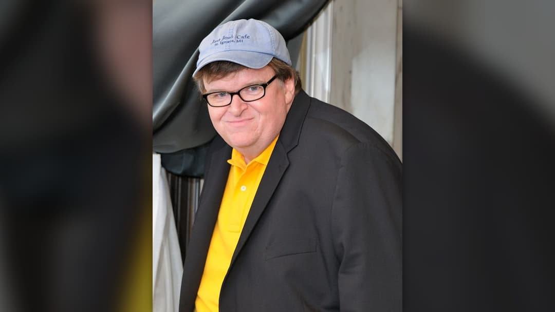 Filmmaker Michael Moore attending the 66th Venice International Film Festival in 2009