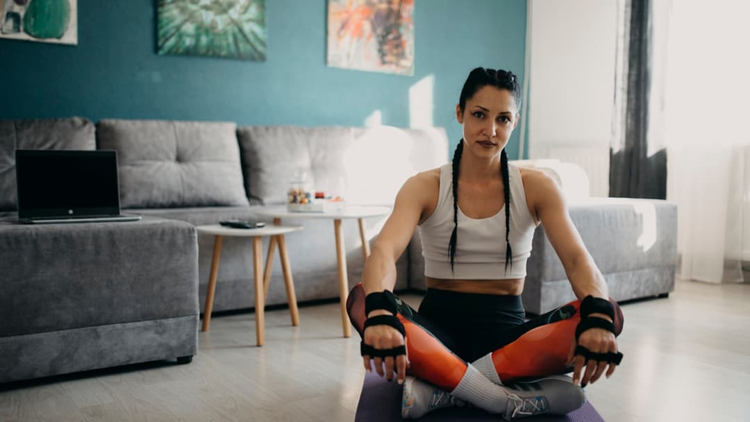 14. Practicing A Five-Minute Mindful Body Scan On A Yoga Mat