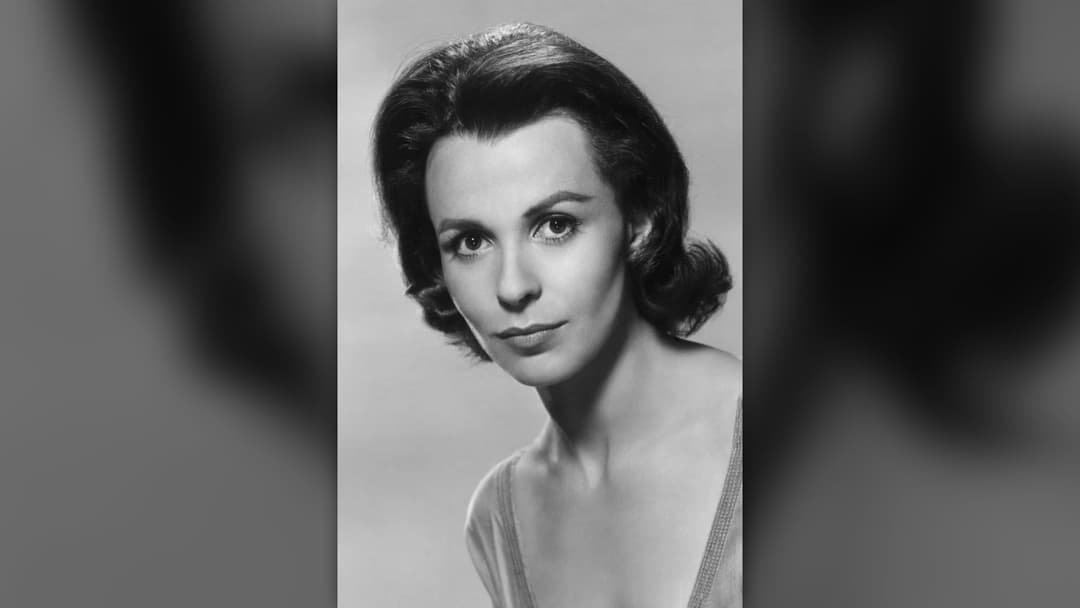 English actress Claire Bloom portrait