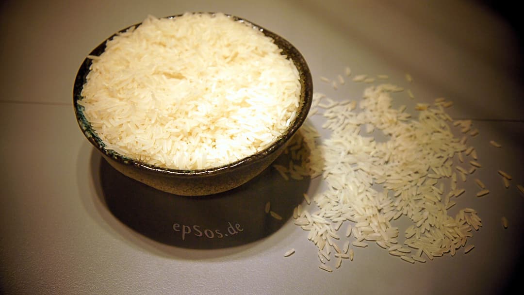 6. Polished White Rice Staples