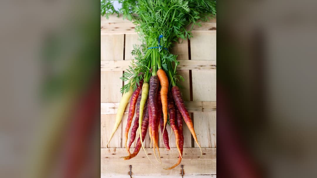 23. Rainbow Carrots