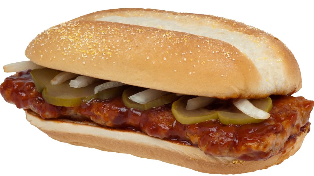 8. Restructured Meat (The McRib)