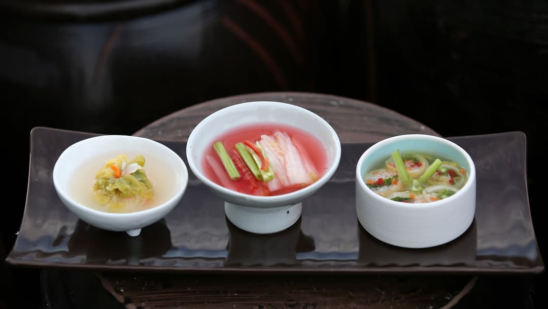 1. Kimchi Fermented Cabbage