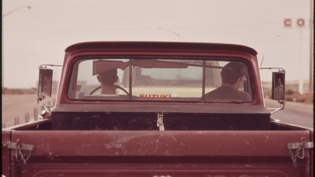 6. Letting Kids Ride In Open Pickup Truck Beds