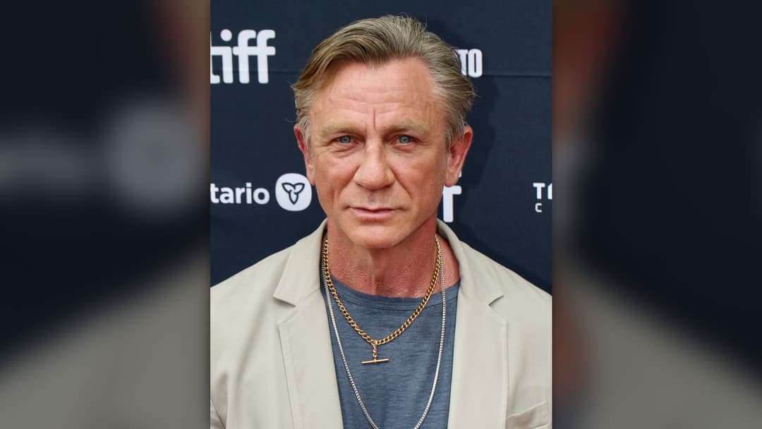 Actor Daniel Craig photographed at the Toronto International Film Festival.