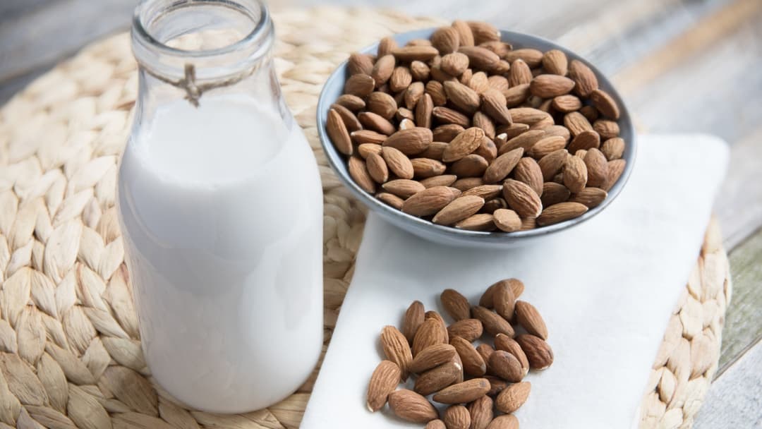 21. Sweetened Plant-Based Almond And Oat Milks