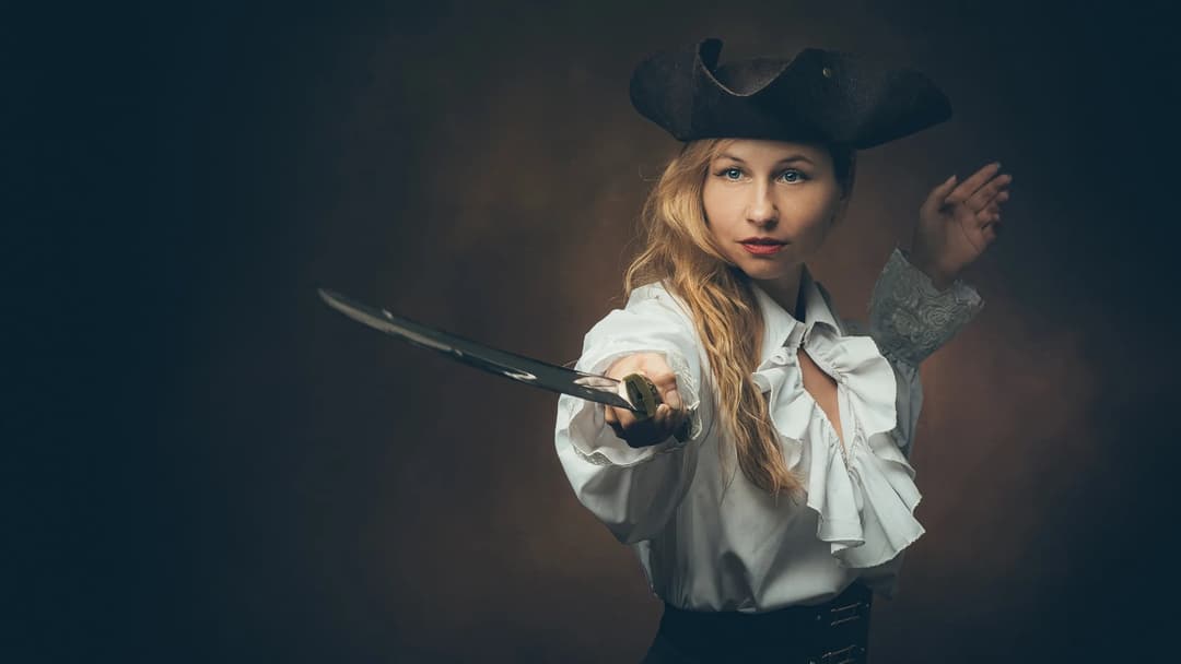 January, Swashbuckling Pirate