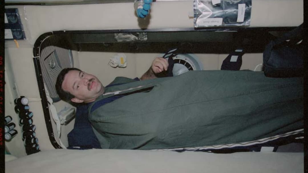 5. No Snoring In Zero Gravity