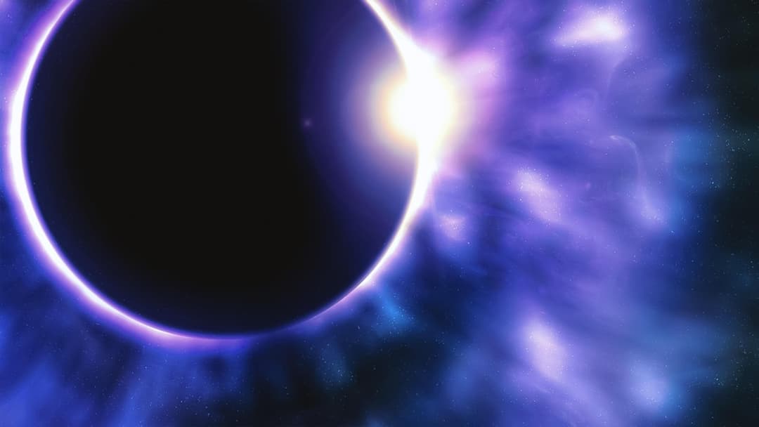 Cosmic planetary alignment and eclipse over Earth in deep space
