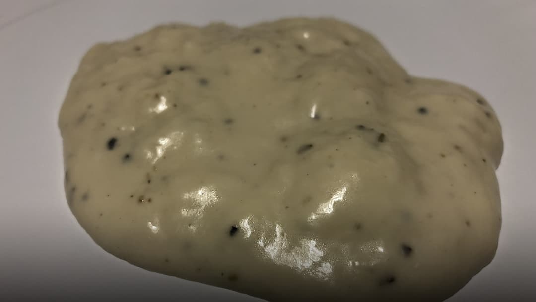 Sample of creamy ranch dressing and dip.