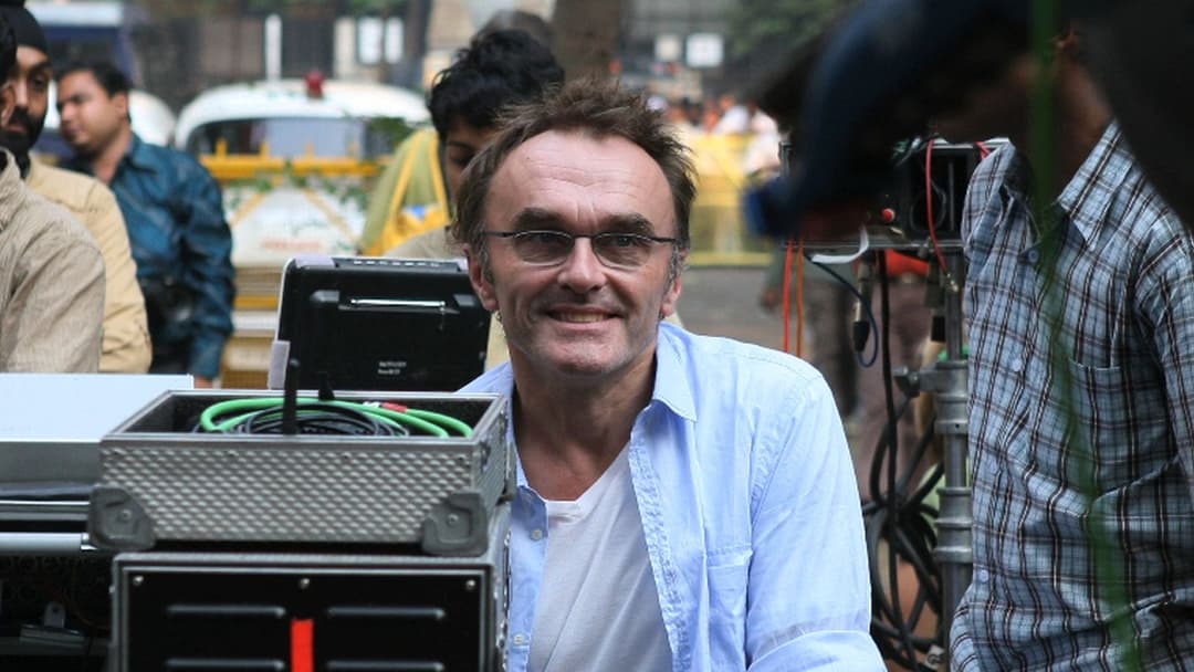 Director Danny Boyle speaking at the 2008 Toronto International Film Festival