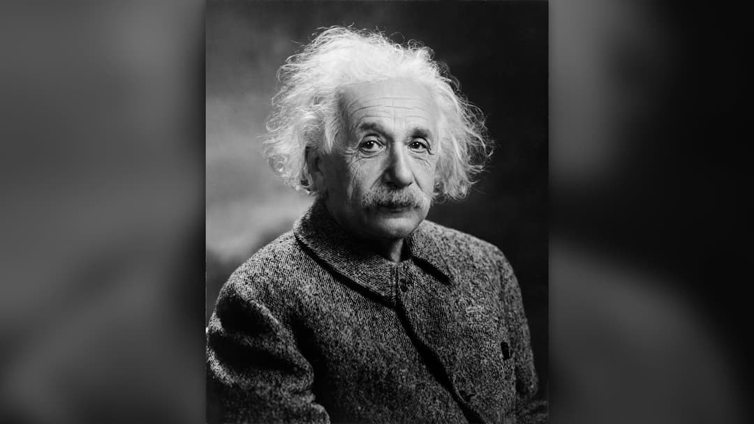Formal portrait of physicist Albert Einstein in 1921