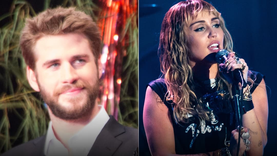 Liam Hemsworth and Miley Cyrus