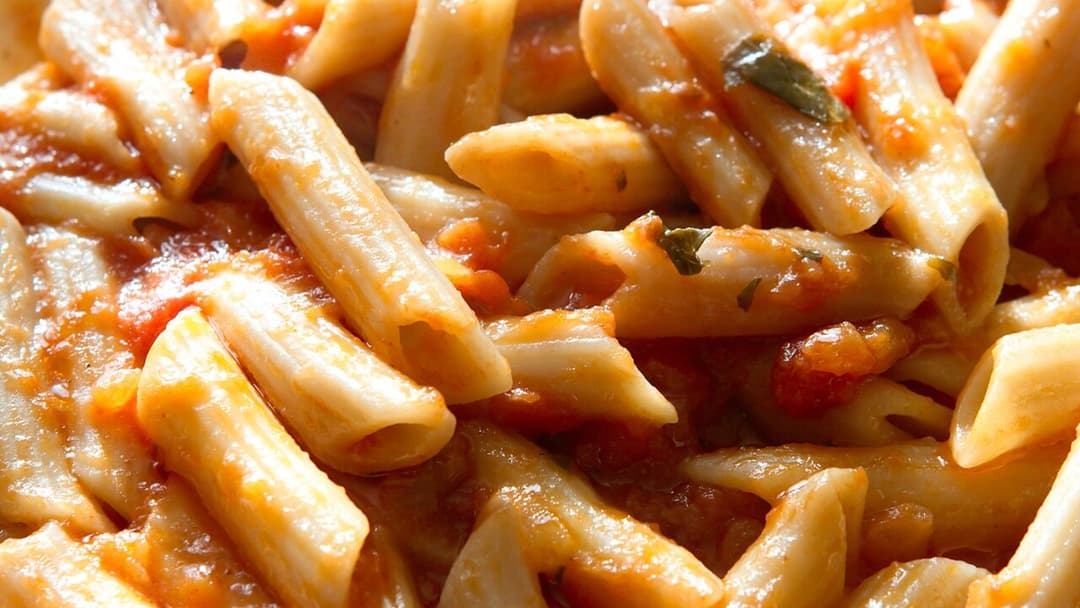 8. Tomato Basil Penne Pasta ($6.10)