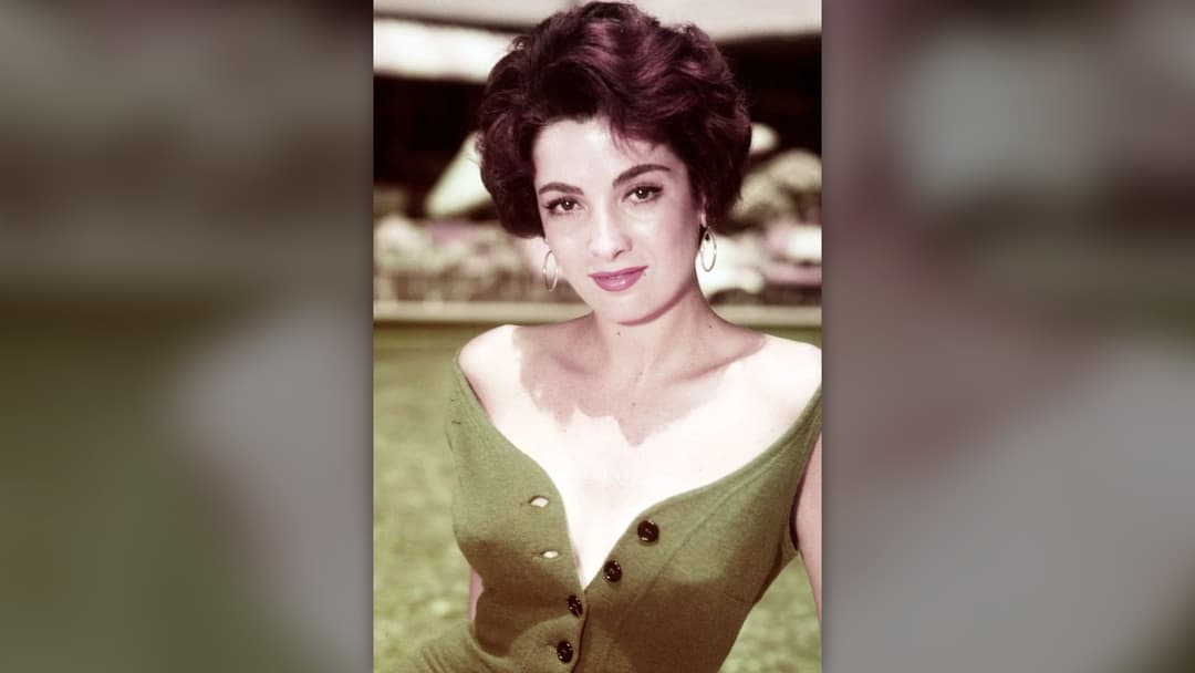 Argentine-American actress Linda Cristal portrait
