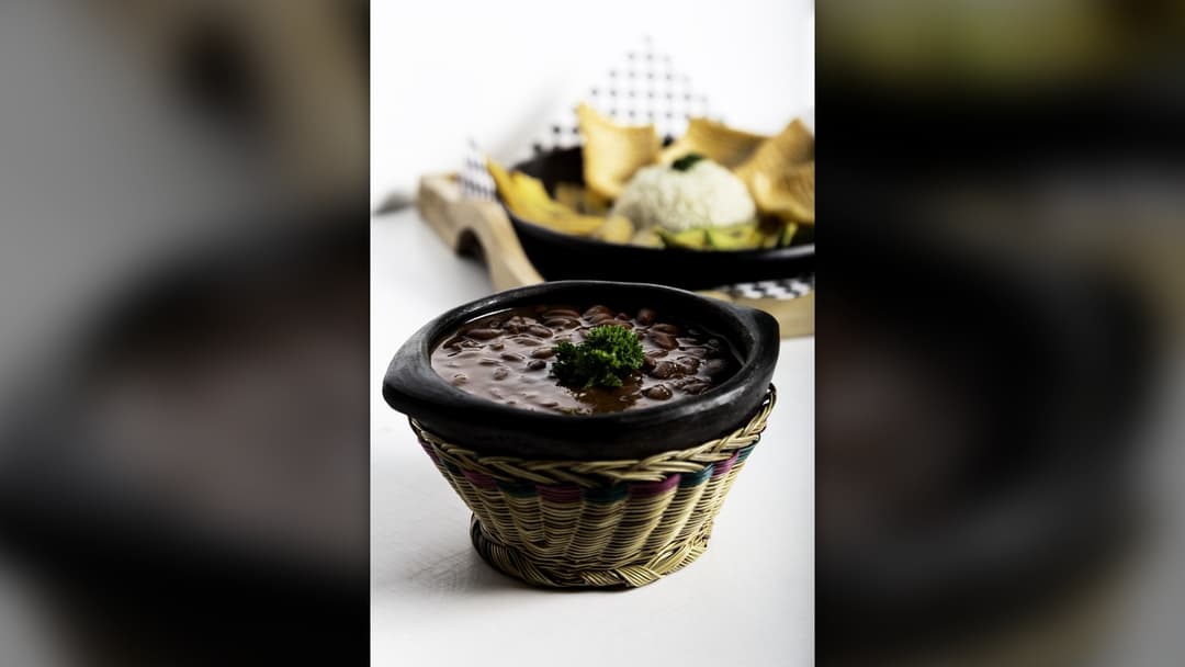 10. Black Bean Soup With Rice ($6.40)