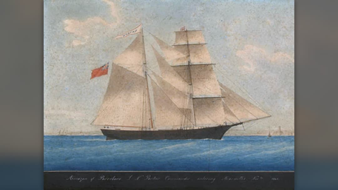 #12. The Ghost Ship Mary Celeste (Atlantic Ocean, 1872)