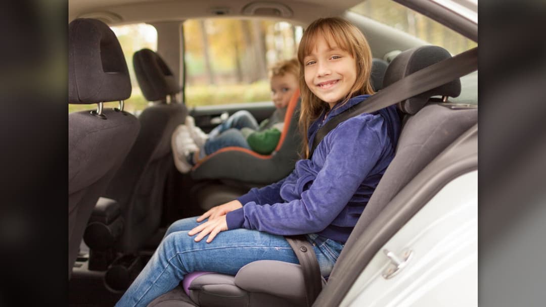 Toddler safety car seat inspected for passenger travel safety