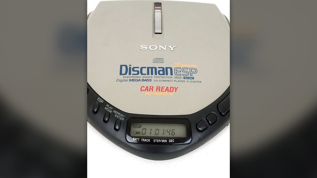 Sony Discman portable CD player