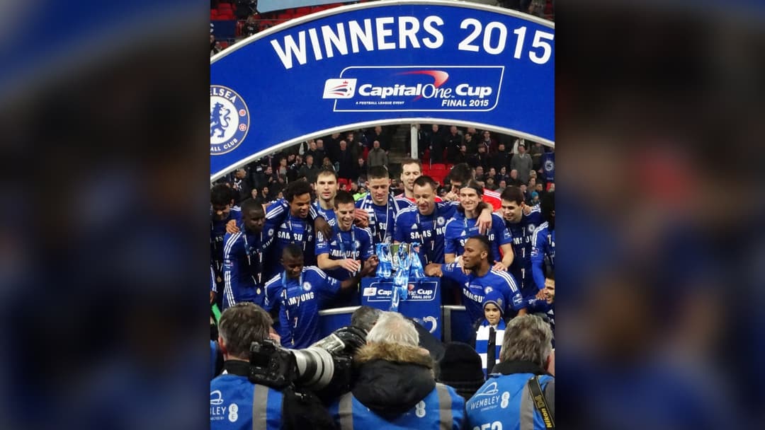 9. José Mourinho And John Terry's 2-0 League Cup Final Triumph (2015)
