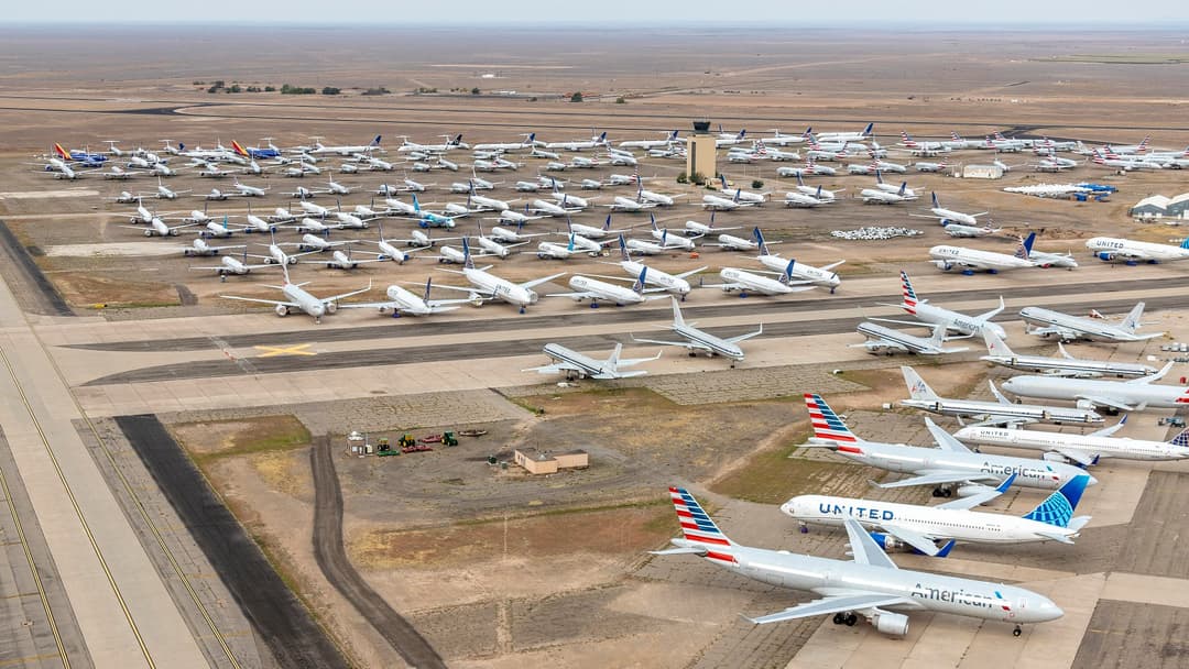 5. Roswell International Air Center, USA (350 Aircraft)