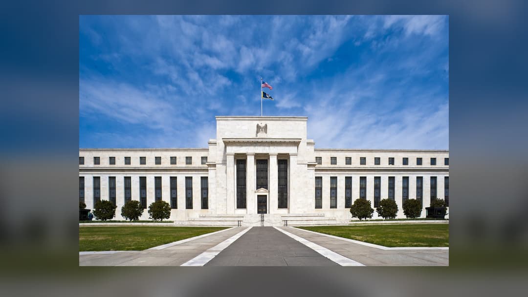 Exterior of the Federal Reserve Marriner S. Eccles Building in Washington, D.C.