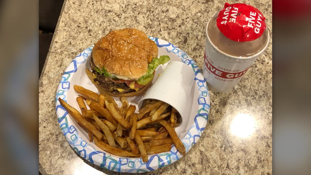 3. French Fries In Chocolate Milkshake