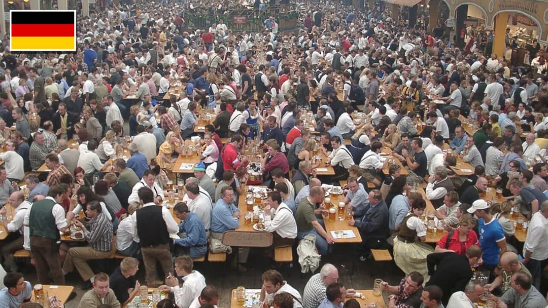 9. Germany (3,540 Calories Per Day)