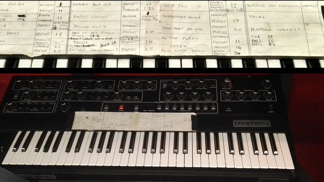 Sequential Circuits Prophet-5 analog synthesizer