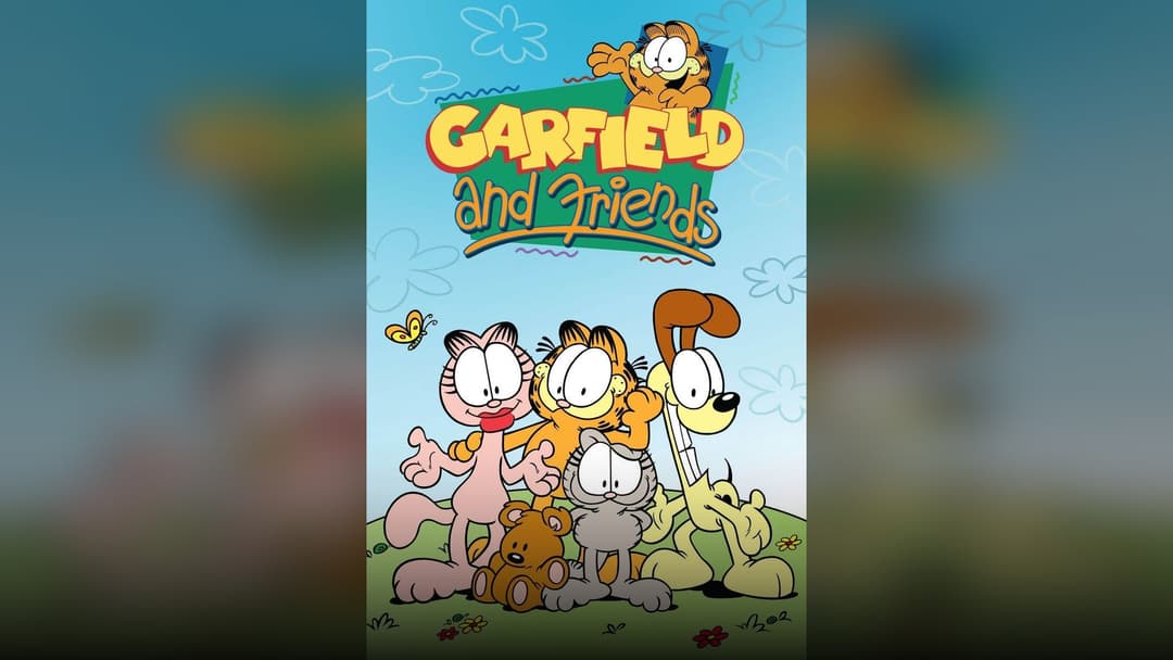 Original animation artwork for Garfield and Friends celebrating iconic cartoon history.