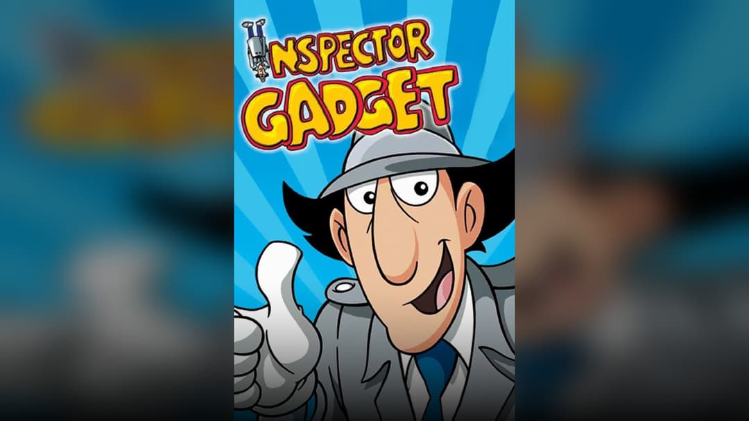 Original animation artwork for Inspector Gadget celebrating iconic cartoon history.
