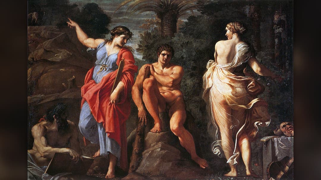 1. Annibale Carracci: Hercules At The Crossroads
