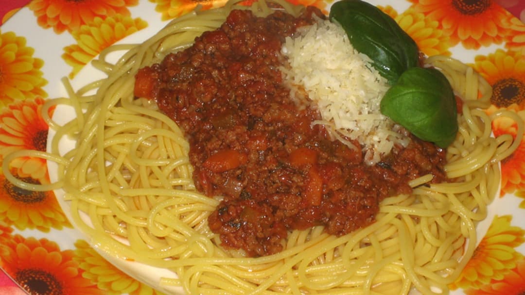 17. Spaghetti Bolognese ($7.60)