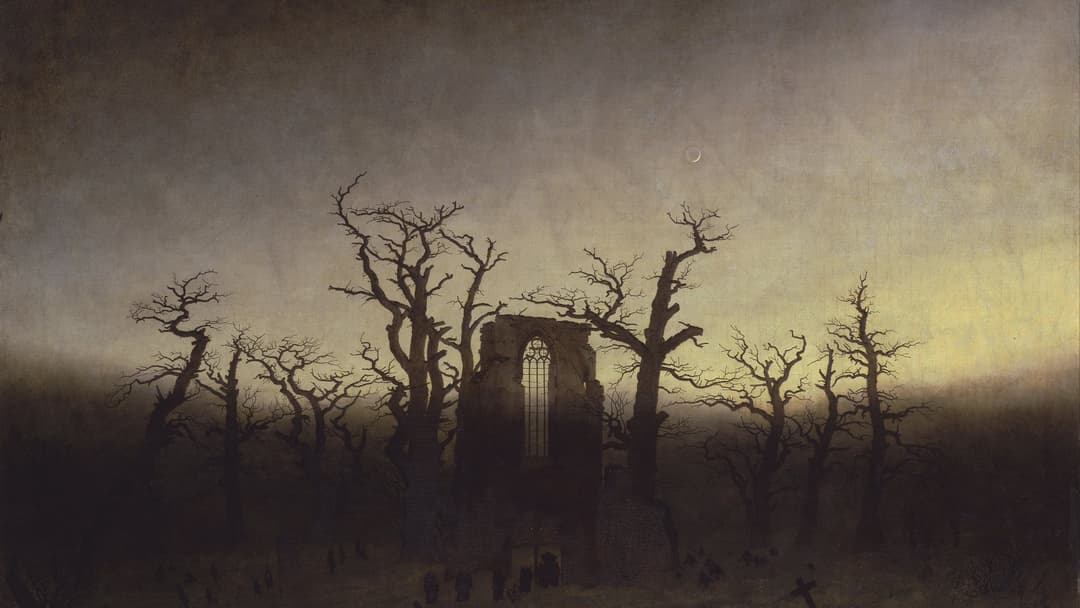 15. Caspar David Friedrich: The Abbey In The Oakwood