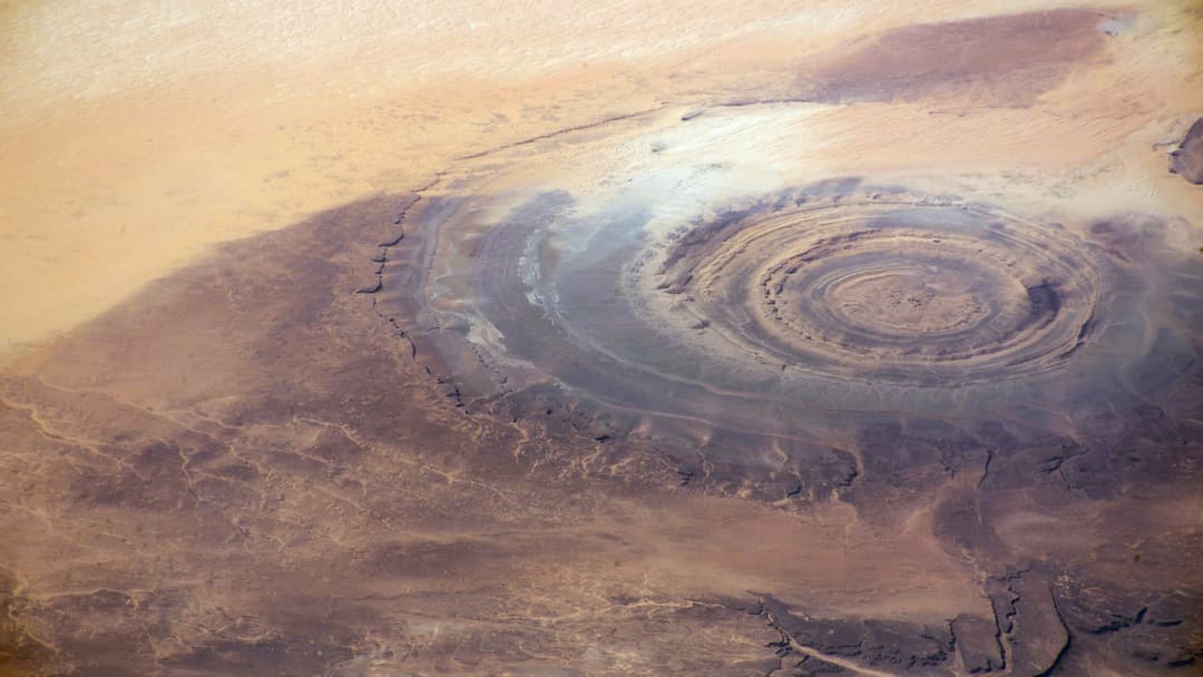 12. The Richat Structure: 40 Kilometers Wide