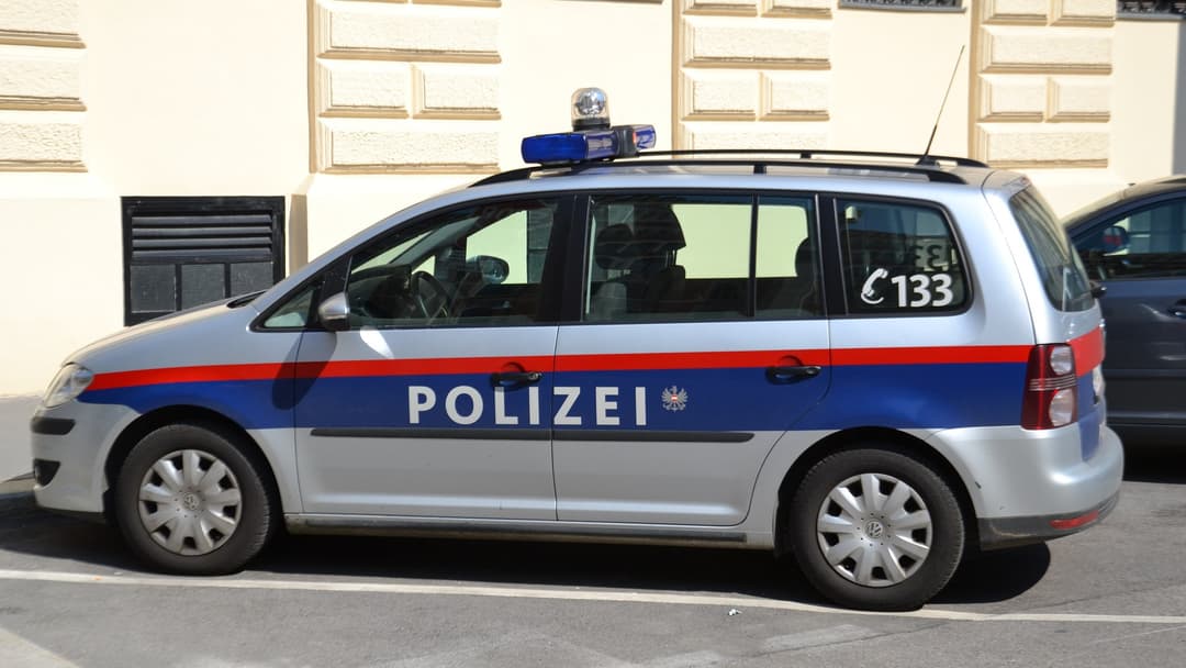 Austrian federal police patrol vehicle