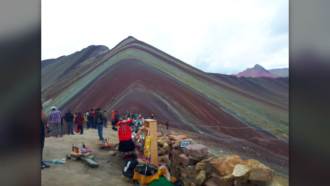 10. Rainbow Mountain (Vinicunca): 5 Kilometers Ridge