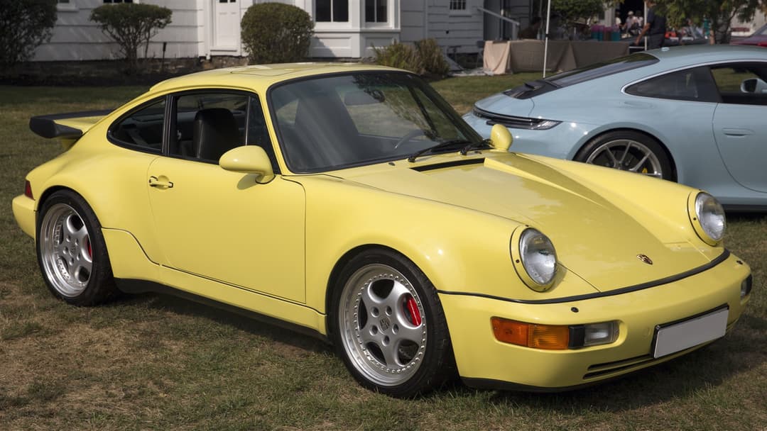 10. 1991 Porsche 911 Turbo (964)
