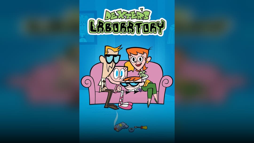 Original animation artwork for Dexter's Laboratory celebrating iconic cartoon history.